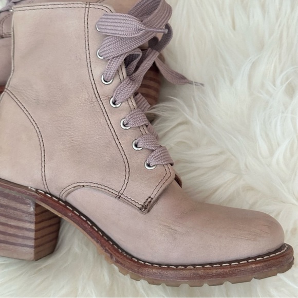 Frye Sabrina 6G Laceup Boot in Blush Size 7 - Picture 11 of 12